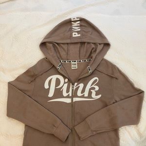 PINK Full-Zip Hoodie